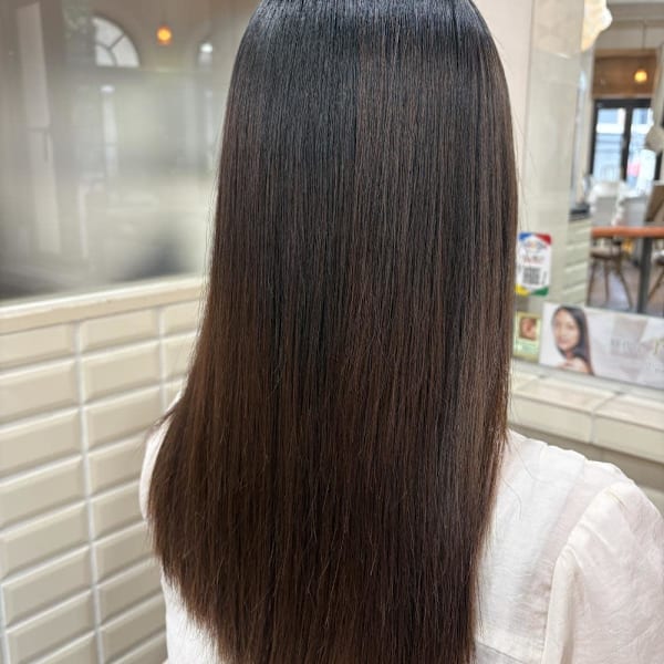 【美髪整形】異次元の最新髪質改善☆シルク酸性ストレート