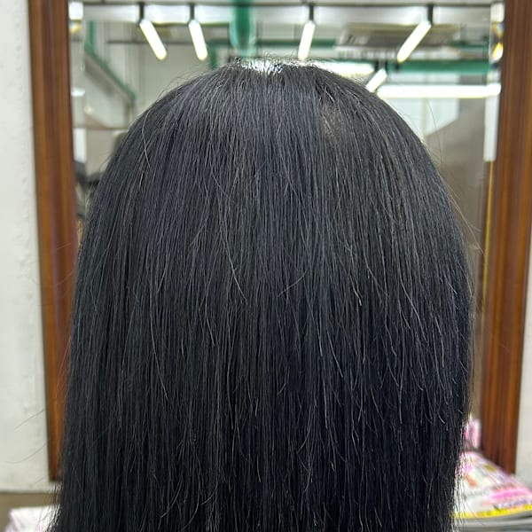 縮毛矯正ビフォーアフター