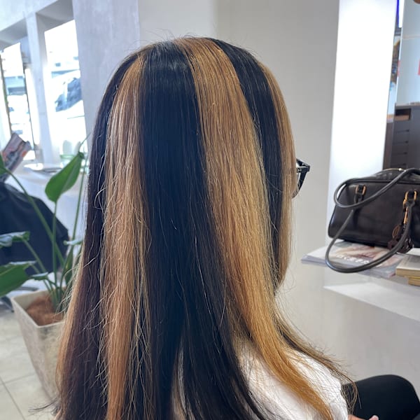 ブロックカラー|Hair VERDE