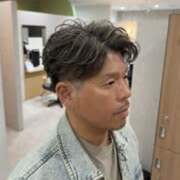 白髪ぼかし/メンズ/ハイライト/大人男性/30代/40代