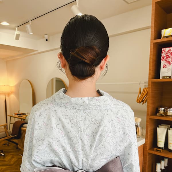 HaKU maison×浴衣ヘアアレンジ