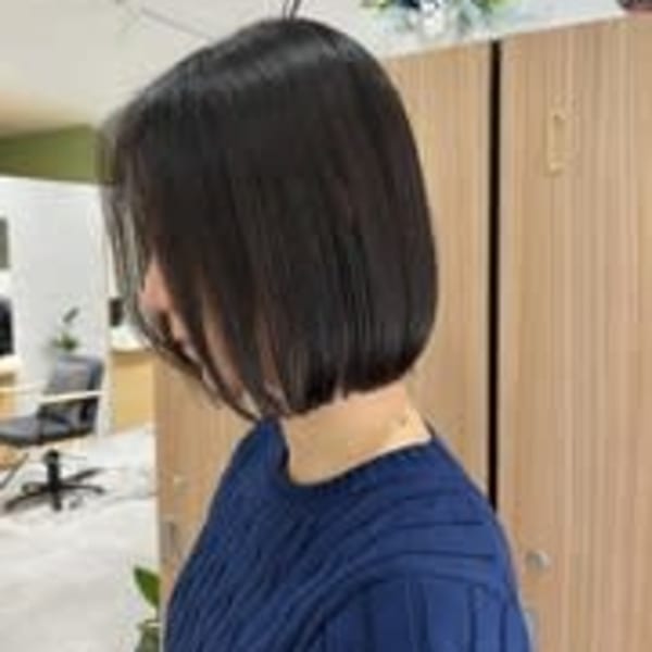 ボブ / 切りっぱなしボブ / 20代/30代/40代
