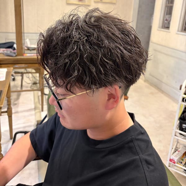 ツイストスパイラル&テーパーフェード