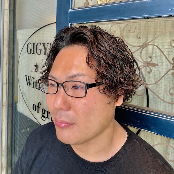 大人のスパイラルパーマで|hair position GiGy/OGAWA