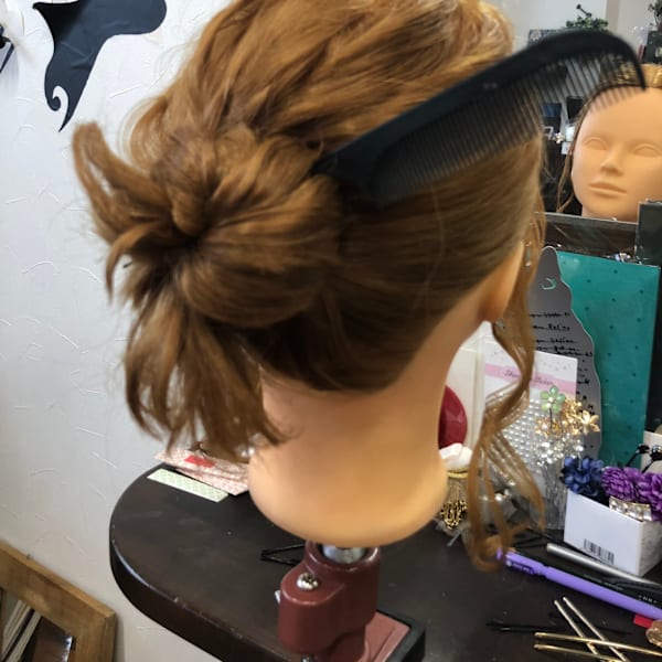 一本刺しアップアレンジ