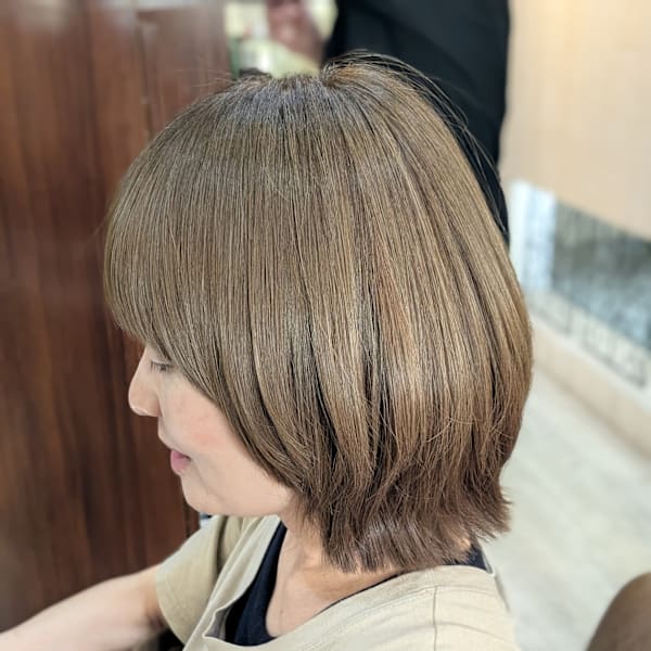 育てて作るマロンカラー|hair supreme Lahir