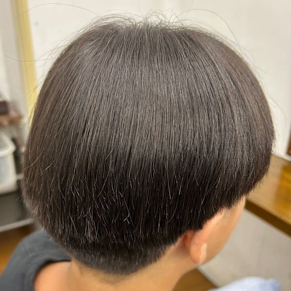 メンズ縮毛矯正ビフォーアフター