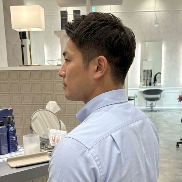 好印象ビジネスアップバングショート