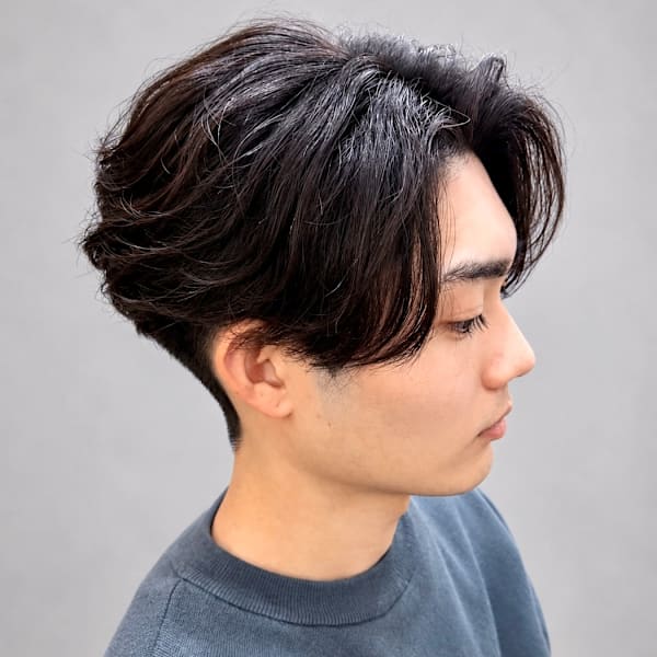 好印象！！モテフェザーパーマ