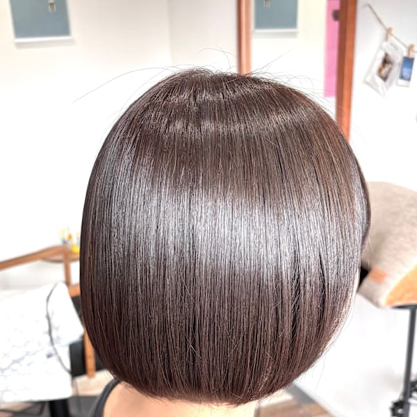 ボブはツヤが命！！髪質改善カラー☆|soel for hair【ソエルフォーヘア】