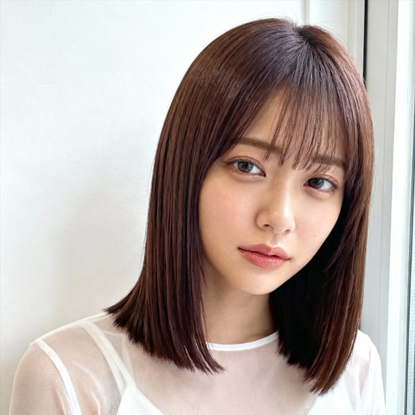 ナチュラルストレート