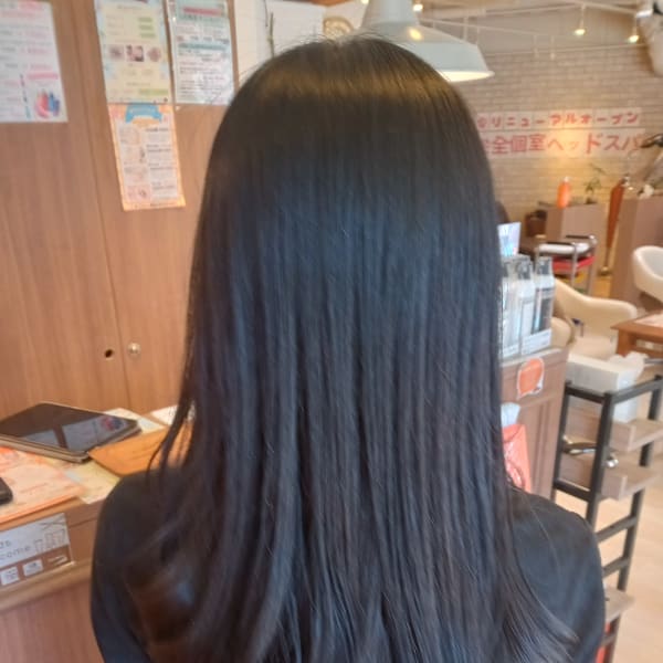 韓国風ブルーブラック