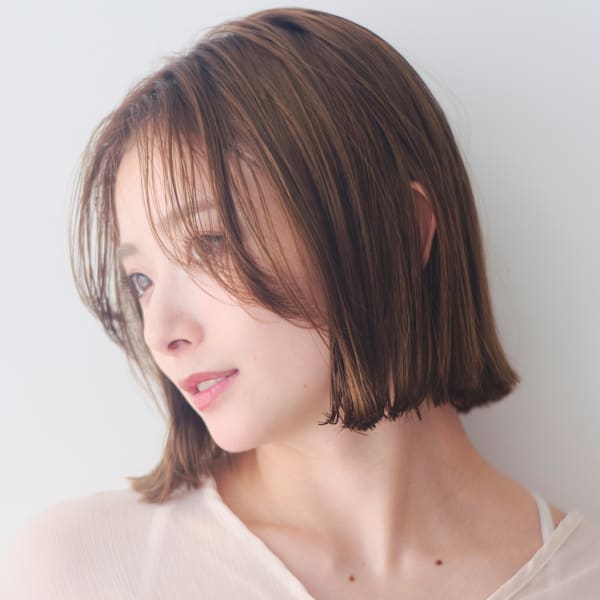 髪質改善☆酸性ストレート☆大人ボブ
