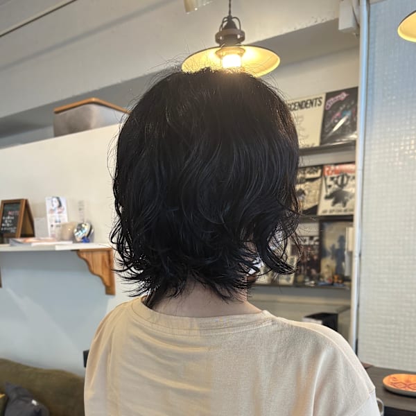 大人上品ウルフレイヤー×ツヤ髪パーマ