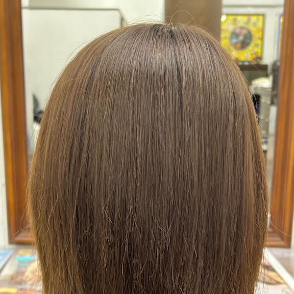 縮毛矯正ビフォーアフター