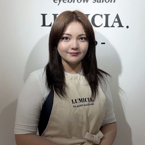 LUMICIA. -TOKYO-長崎店【ルミシアトウキョウ ナガサキテン】のスタッフ紹介。キョウコ マユゲ