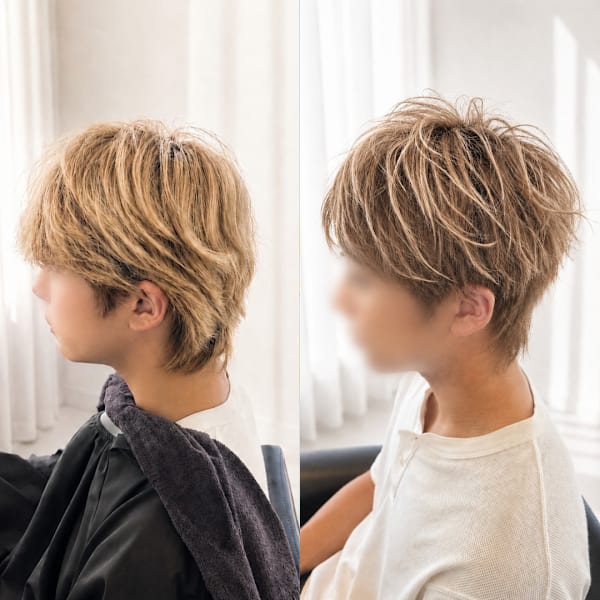 爽やかメンズショート