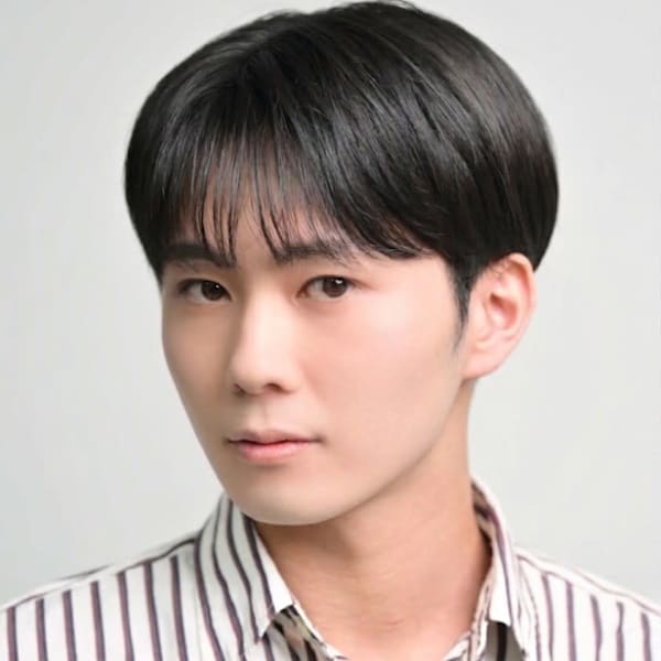 【韓国風】さらっと決まるシースルーバングマッシュ