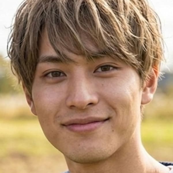 ハイトーンベージュ無造作ショート☆髪に優しいカラーN.ルフレ
