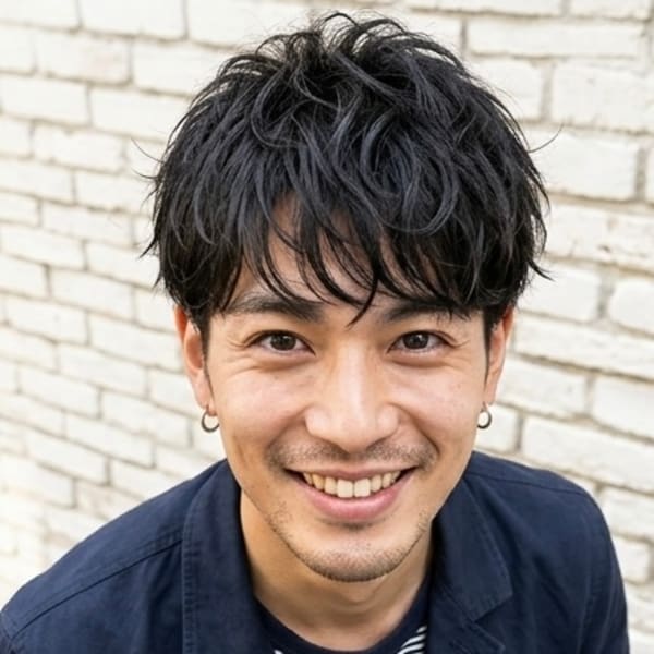 自然体ナチュラルパーマ☆ゆるいパーマなのにモチが◎