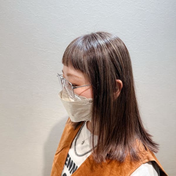 白髪ぼかしハイライトカラー30代40代50代ベージュ|STELLA by KENJE
