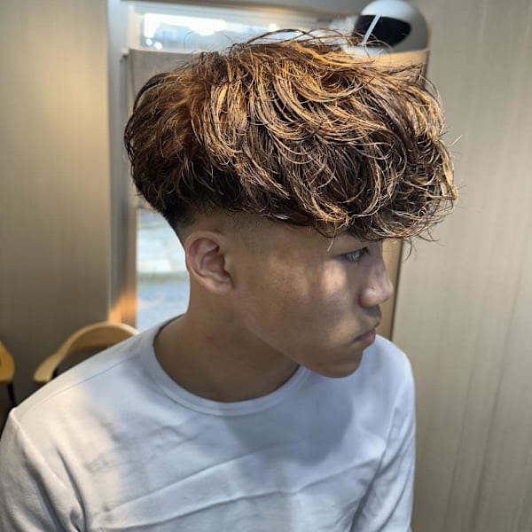 隼也/スペインカール/メッシュ/海外風/大宮|Vii men