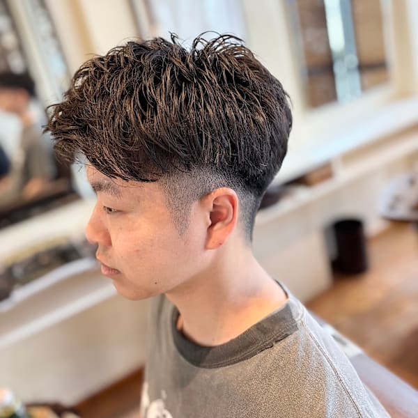 ルーズショートパーマ