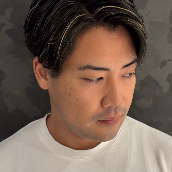 フェザーパーマ　メッシュ