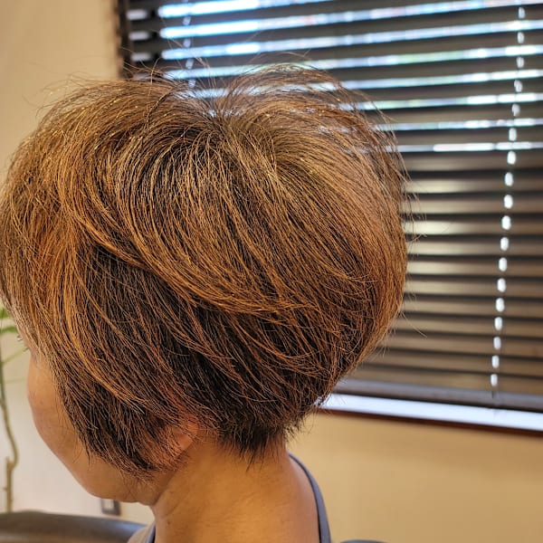 【白髪70%｜ヘナで薄く染める白髪ぼかし】|hair Qril