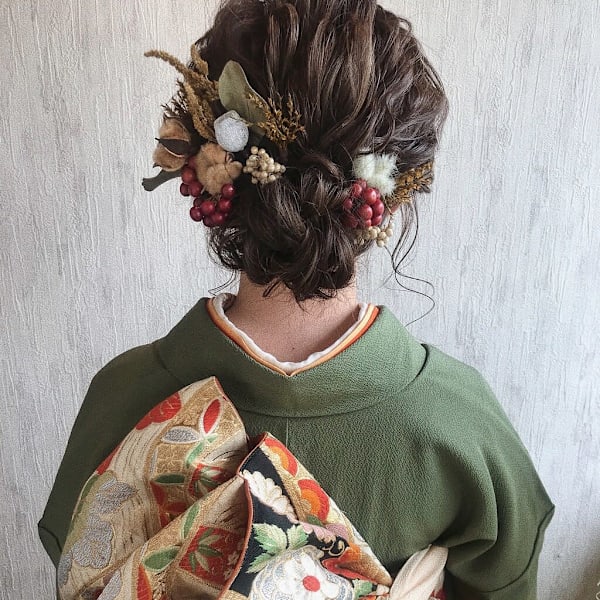 和装ヘアセット