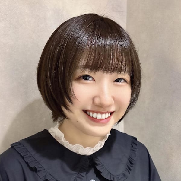 ショートボブ×レイヤーショート×丸みショート×前髪あり×横浜|FACE。石川町