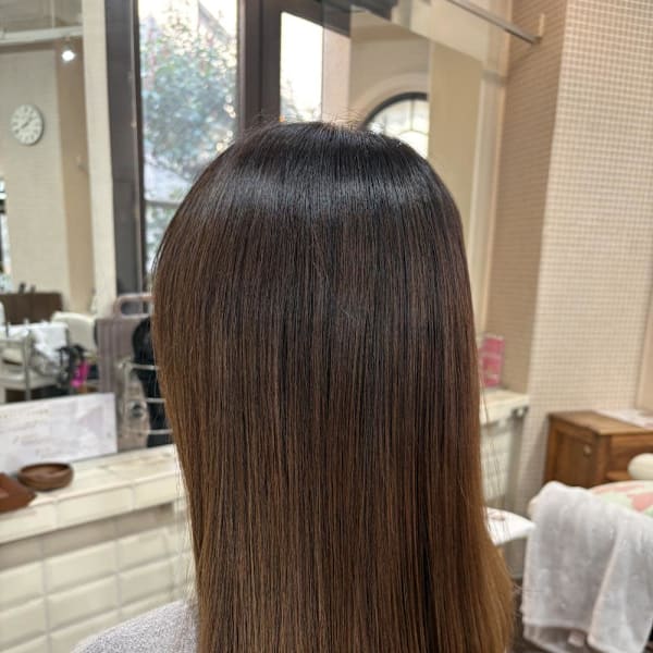 【美髪整形】異次元の最新髪質改善☆シルク酸性ストレート