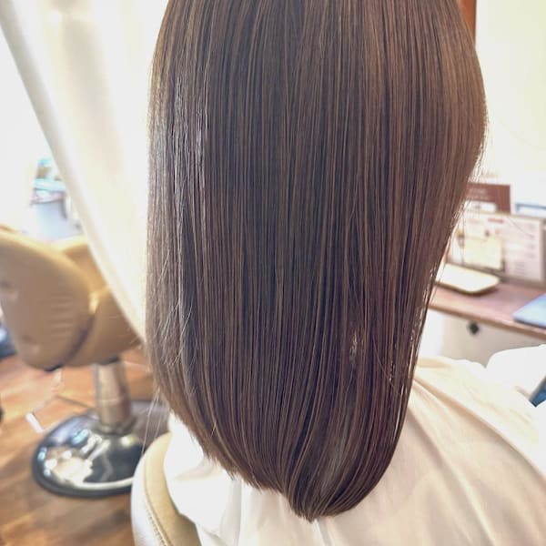 髪質改善ストレート