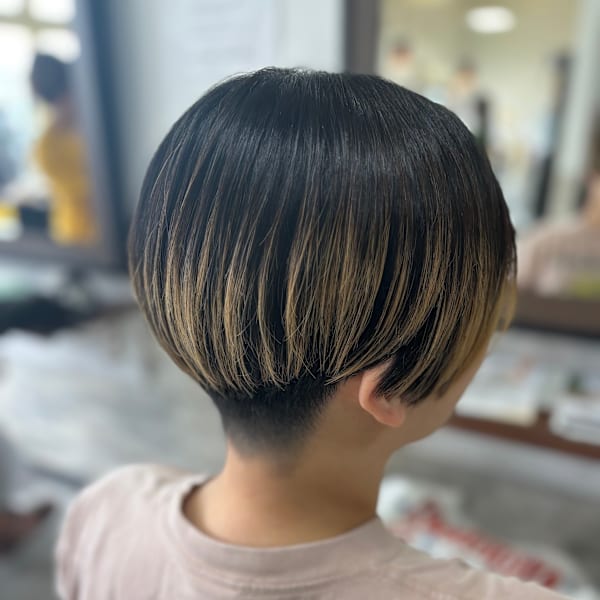 #刈り上げ＃レディース＃ショート