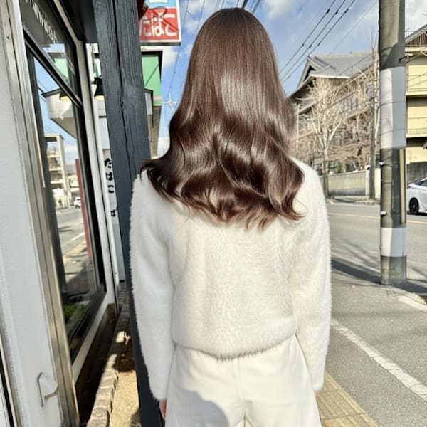 ツヤ揺れロングウェーブ