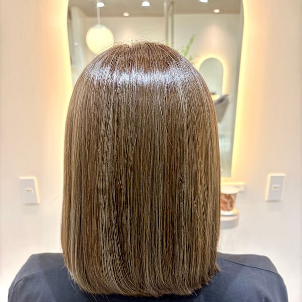 ハイライト入れた次のカラーは髪質改善ヘアカラーで!