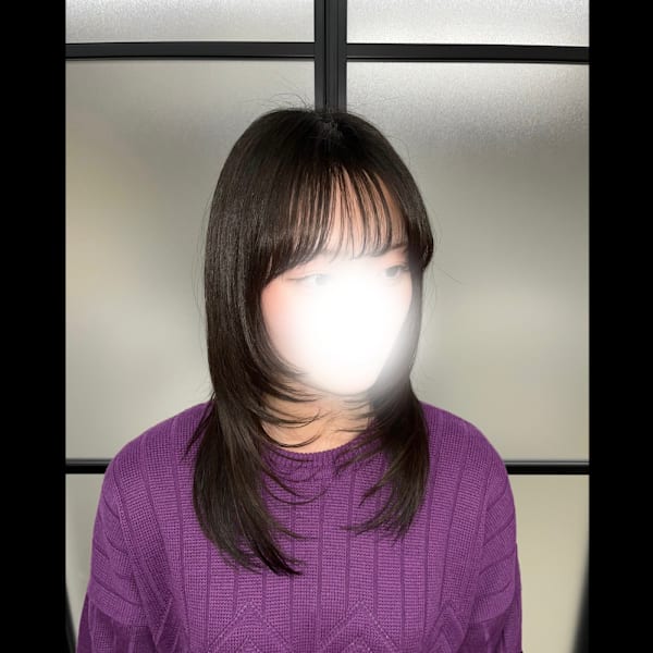 顔周りレイヤー|Hair salon Banz