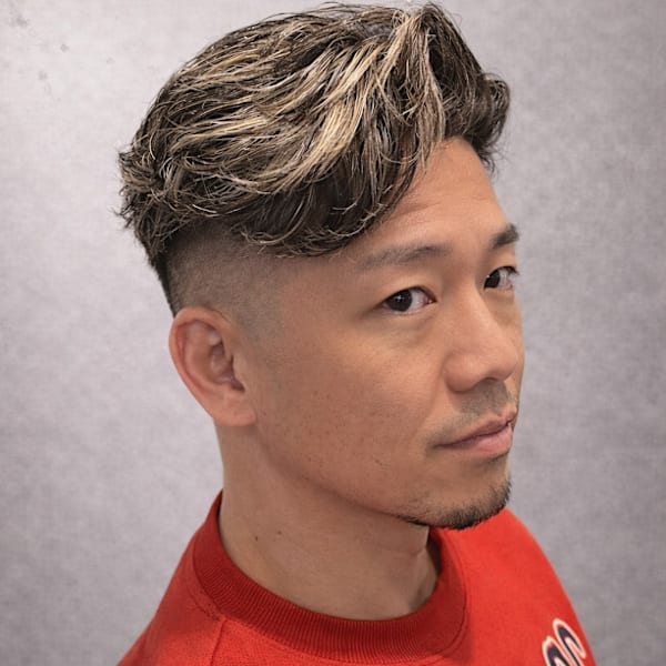 周りと差がつく！メッシュ×フェード×ツーブロック