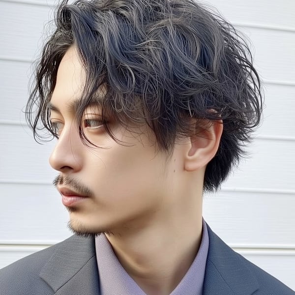 メンズヘアすっきり爽やかサラリーマン30代40代
