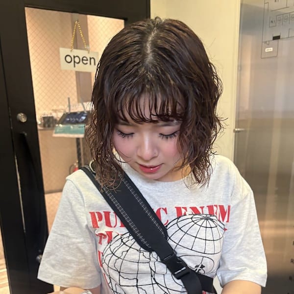 ＊ミニボブパーマ