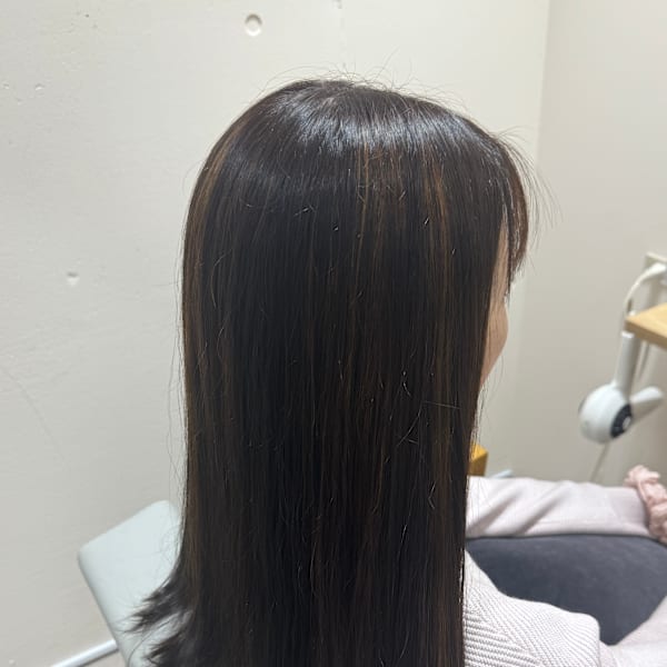 育てるナチュラルハイライトカラー