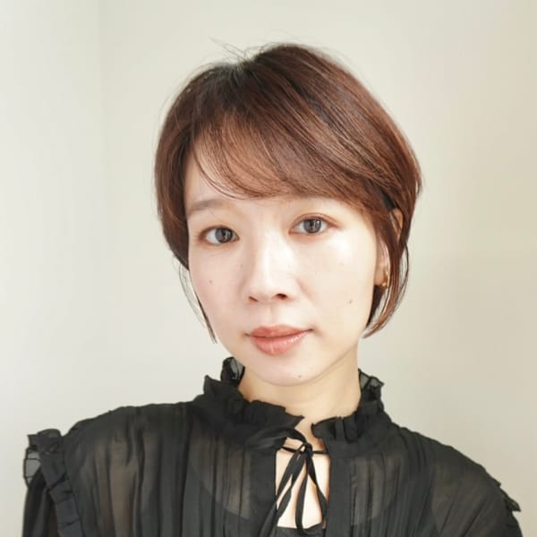 ショート・ボブ/丸顔/前髪あり/絶壁解消/30代/40代