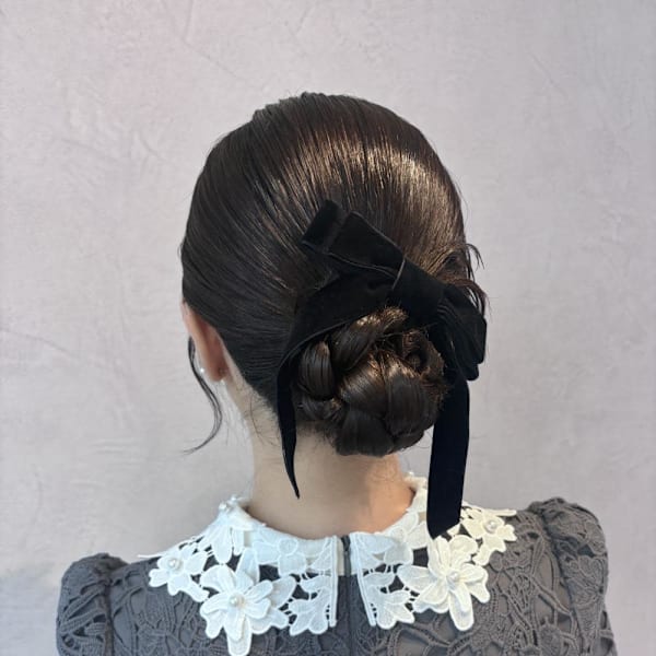 《中島遼香》お呼ばれヘアカチモリ