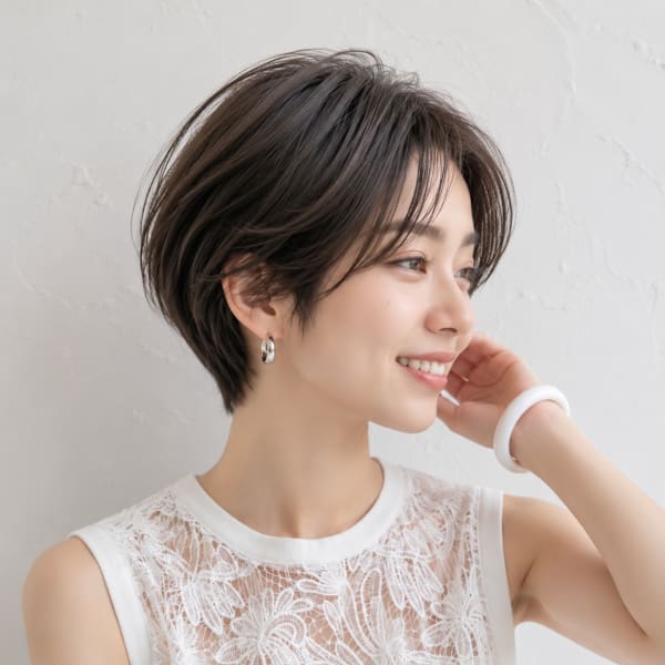 大人美人ハンサムショート/藤枝静岡20代30代40代50代