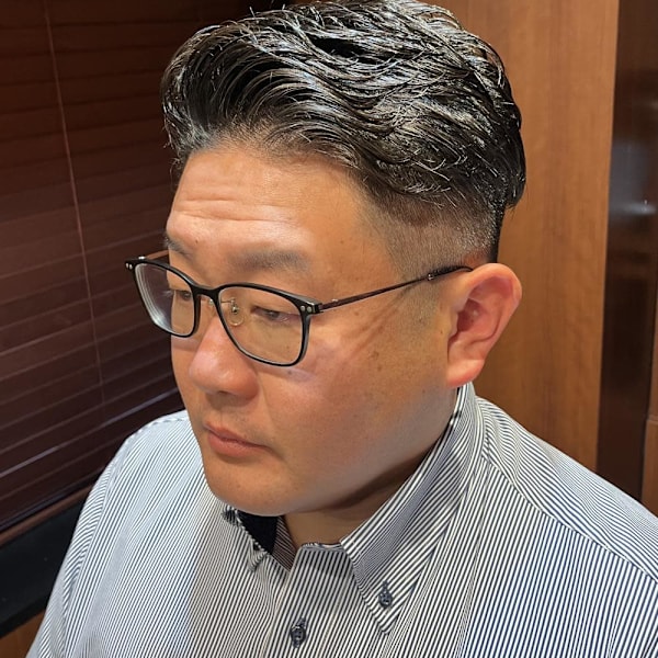 日本橋室町　七三スタイル