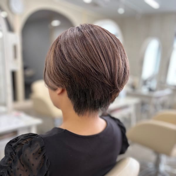 大人ハンサムショート