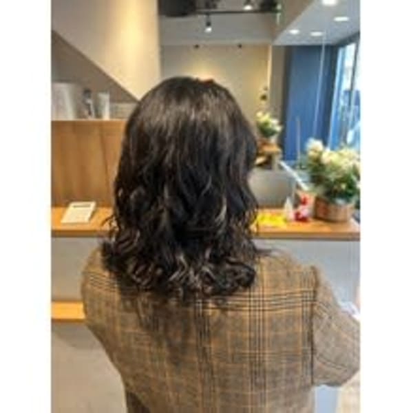 くしゃくしゃパーマ【20代30代40代/イルミナカラー】