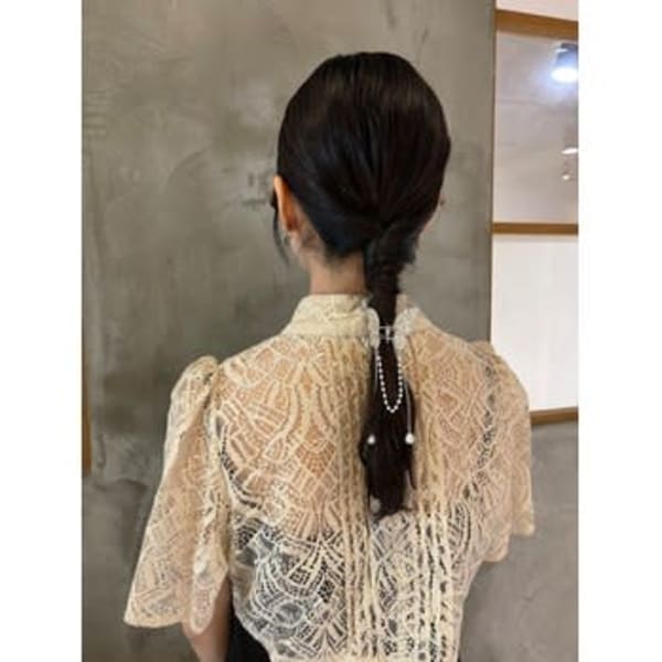 ヘアセット　竹林