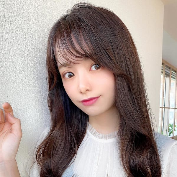 ロングの重さを感じさせないロングレイヤー