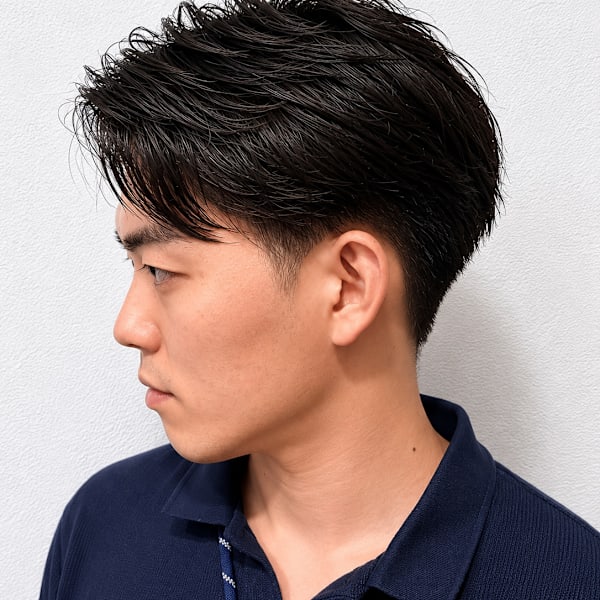 男らしいフェザースタイル。～Masculine Feathe